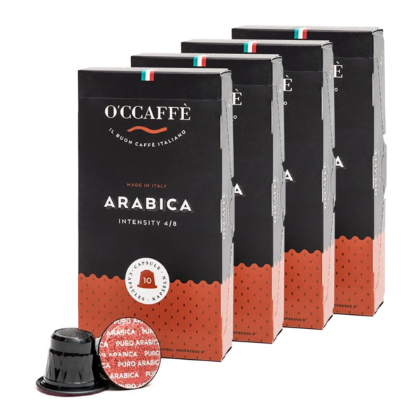 Кофе в капсулах O'CCAFFE Arabica для системы Nespresso, 40 шт