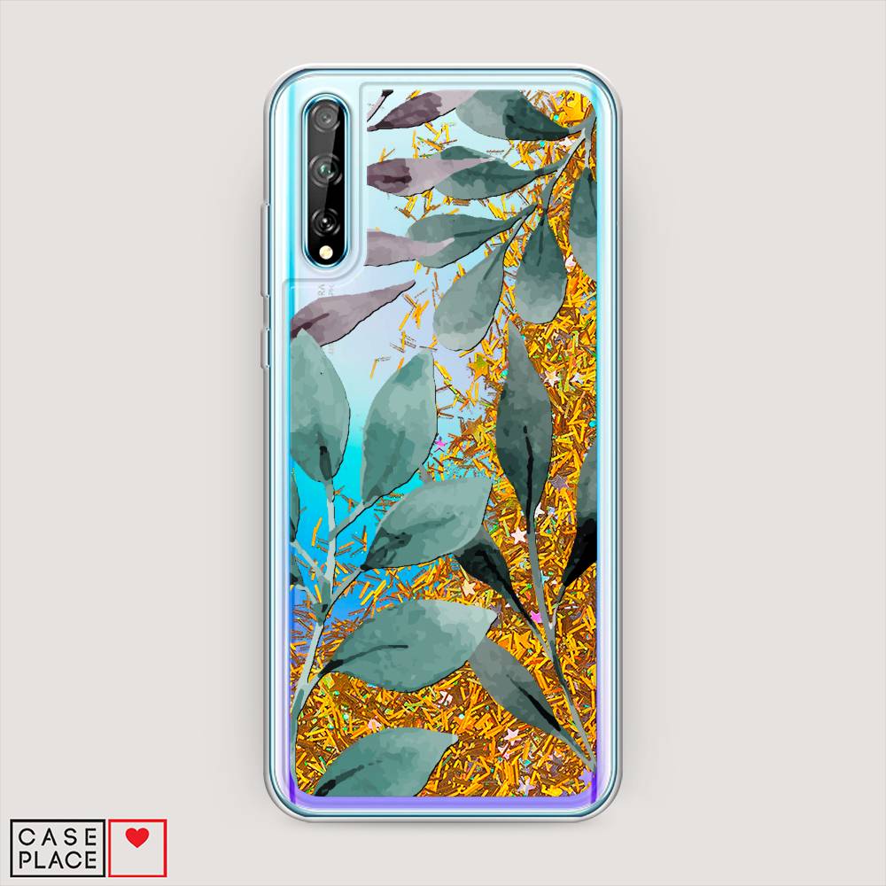 

Чехол Awog на Huawei P Smart S "Листы цветов", 6103590-1