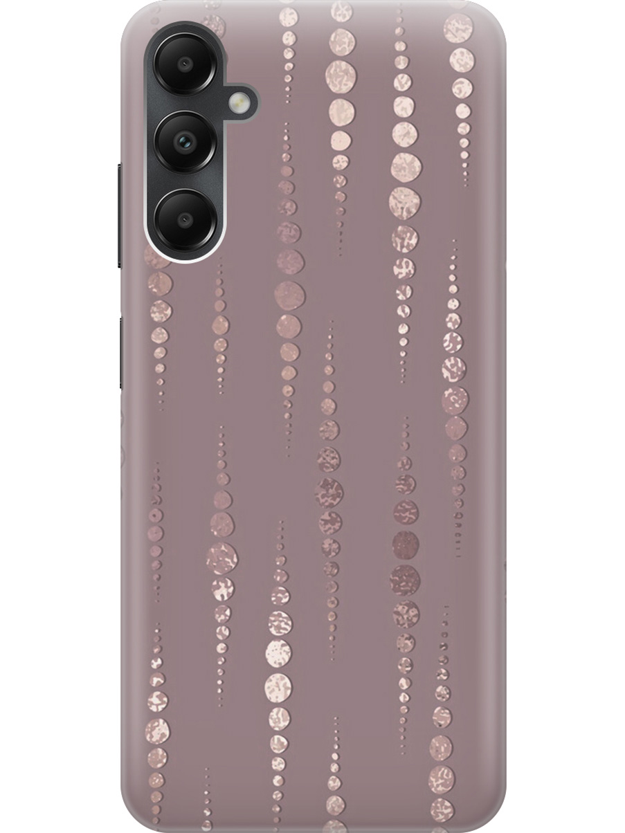 

Силиконовый чехол на Samsung Galaxy A05s "Монеты в розовых песках", Белый;розовый, 20001456