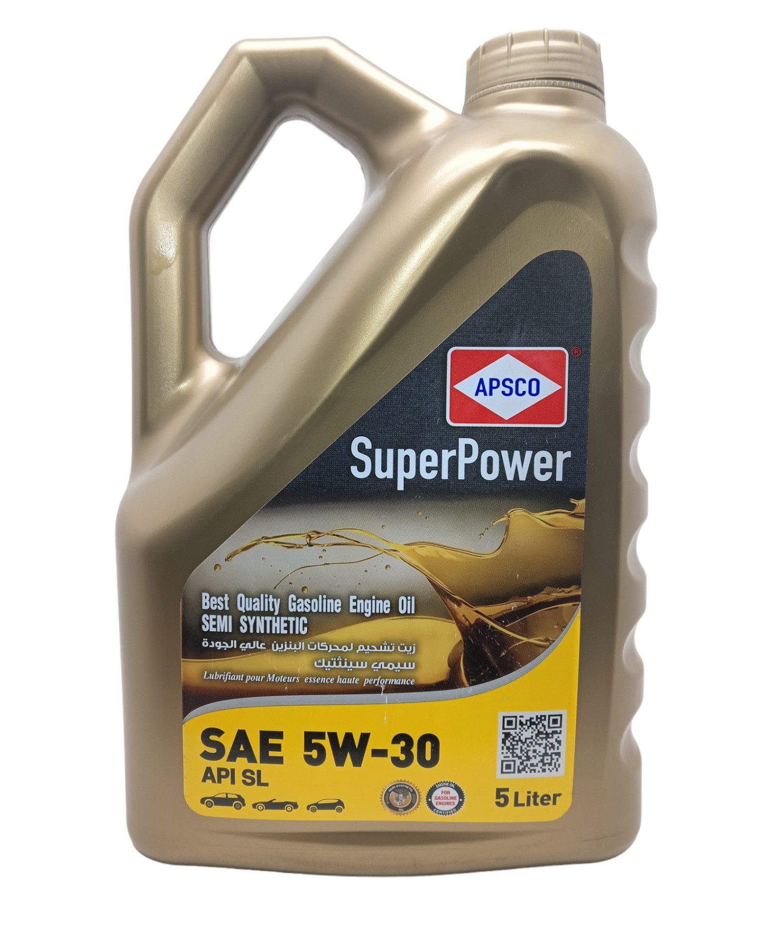 Моторное масло APSCO SuperPower API SL 5W30 5л