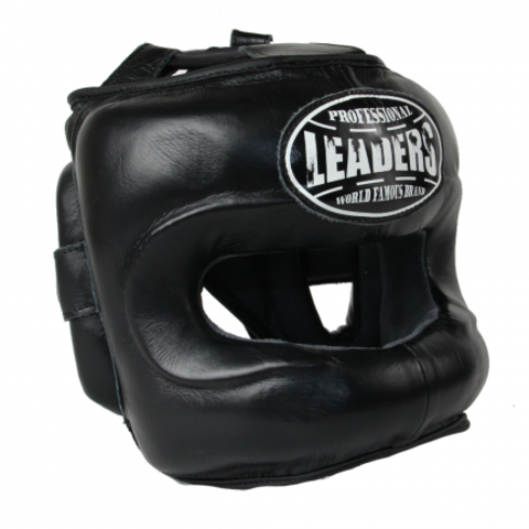 Шлем боксерский LEADERS LS с бамперной защитой S/M