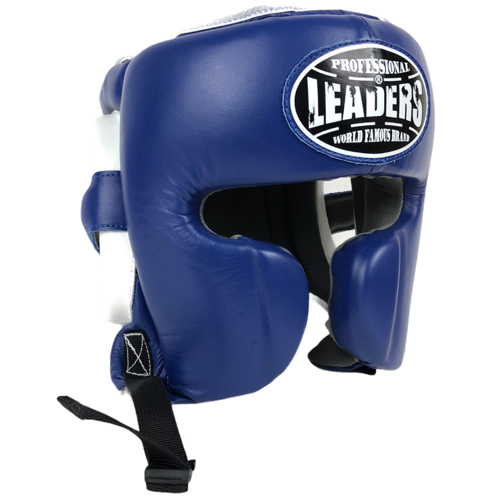 фото Шлем боксерский leaders ls mex blue m