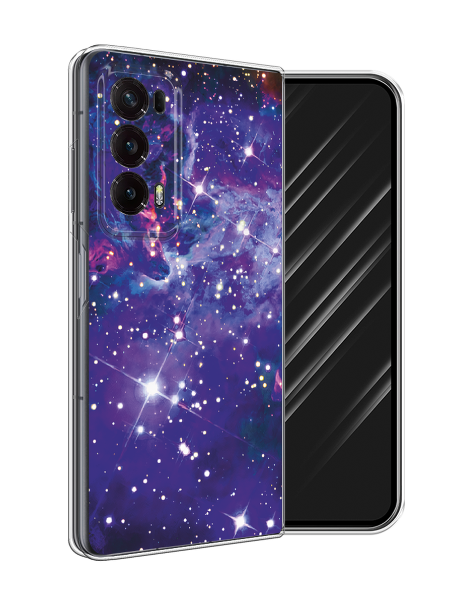 

Чехол Awog на Honor Magic V2 "Яркая галактика", Фиолетовый, 6123550-1