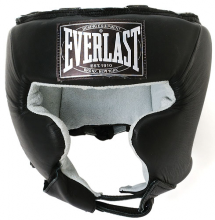 фото Шлем боксерский everlast с защитой щек boxing cheek l