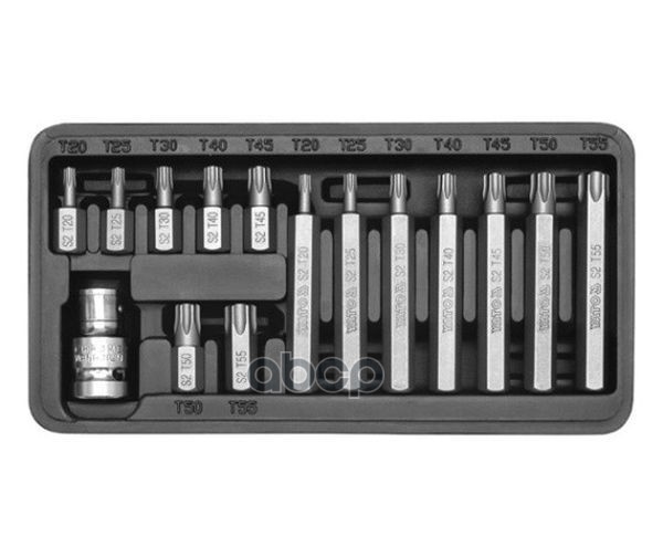 

Набор Бит 1/2 Inch, Torx, 15 Пр (L=30 Мм, L=75 Мм): T20, Т25, Т30, Т40, Т45, Т50, Т55, В М
