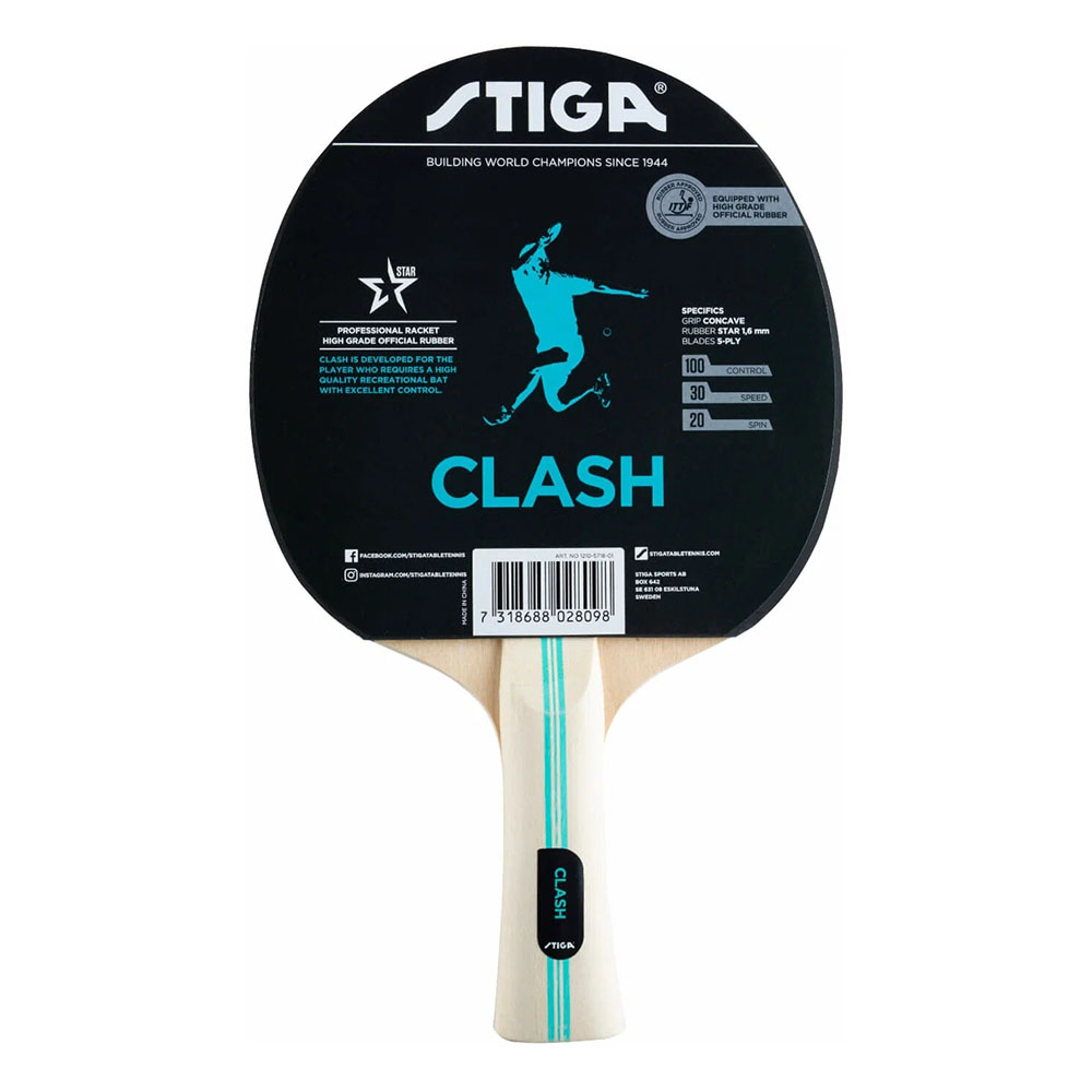 Ракетка для настольного тенниса Stiga Clash Hobby 1210-5718-01 CV 3312₽