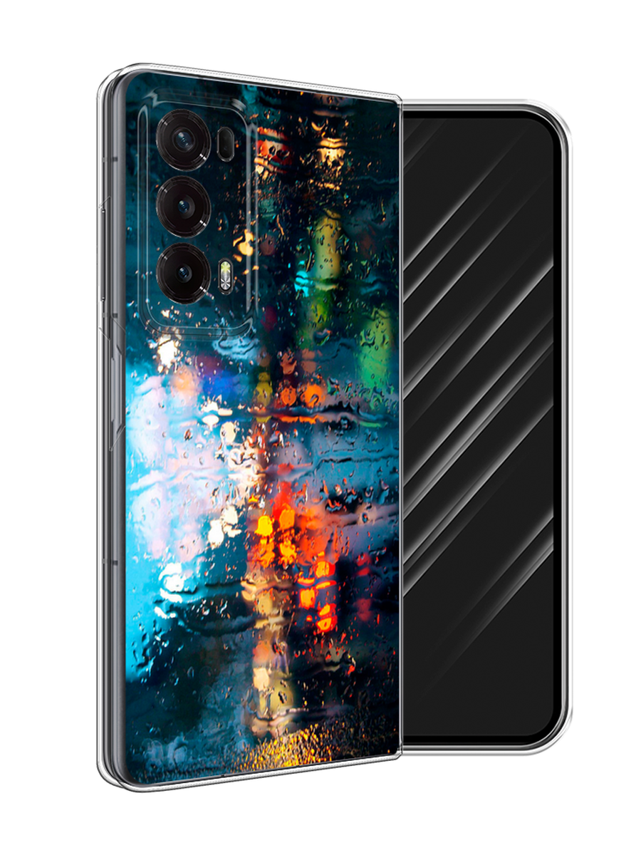 

Чехол Awog на Honor Magic V2 "Абстракция 28", Бирюзовый, 6123550-1