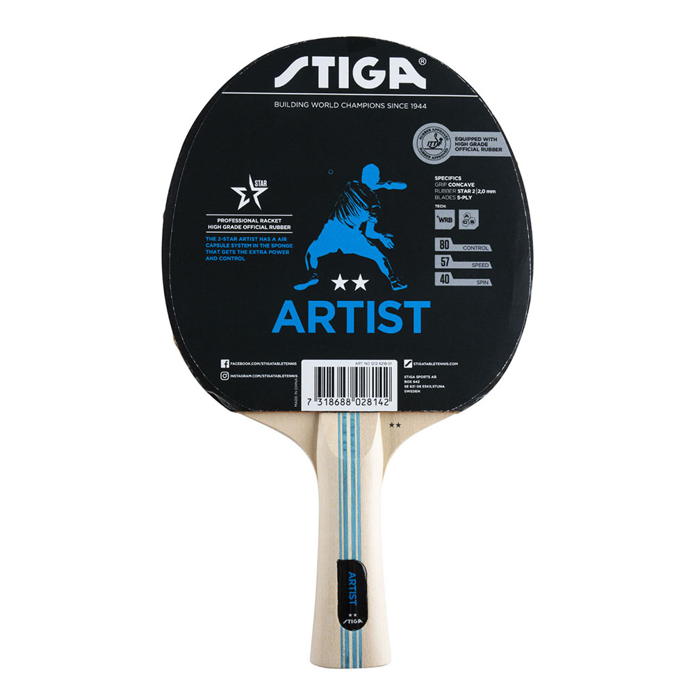 Ракетка для настольного тенниса Stiga Artist WRB ACS 1212-6218-01 4989₽