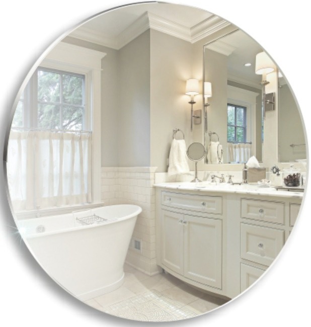 

Зеркало SILVER MIRRORS Комфорт Круг 400 х 400 мм без крепления, Comfort