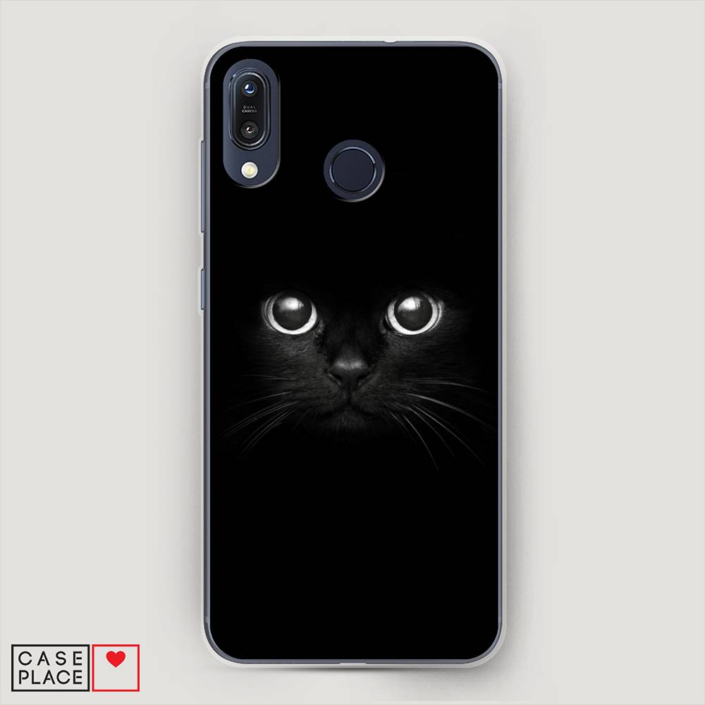 

Чехол Awog на ASUS ZenFone Max M1 ZB555KL "Взгляд черной кошки", Черный, 43250-1