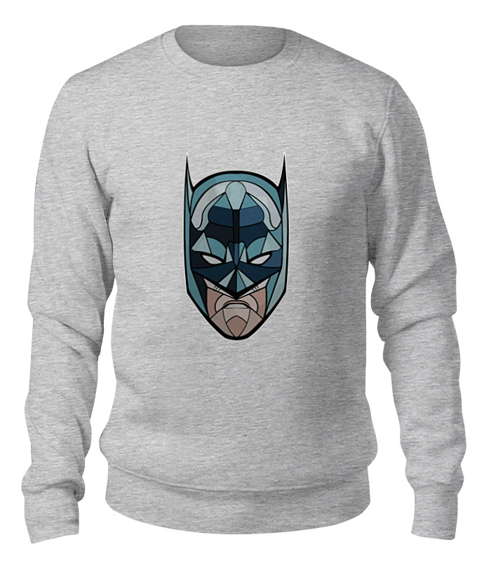 

Свитшот унисекс Printio Бэтмен (batman) серый S, Бэтмен (batman)
