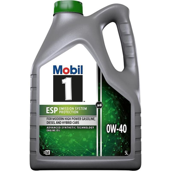 

Масло моторное MOBIL 1 ESP X4 0W40 5L