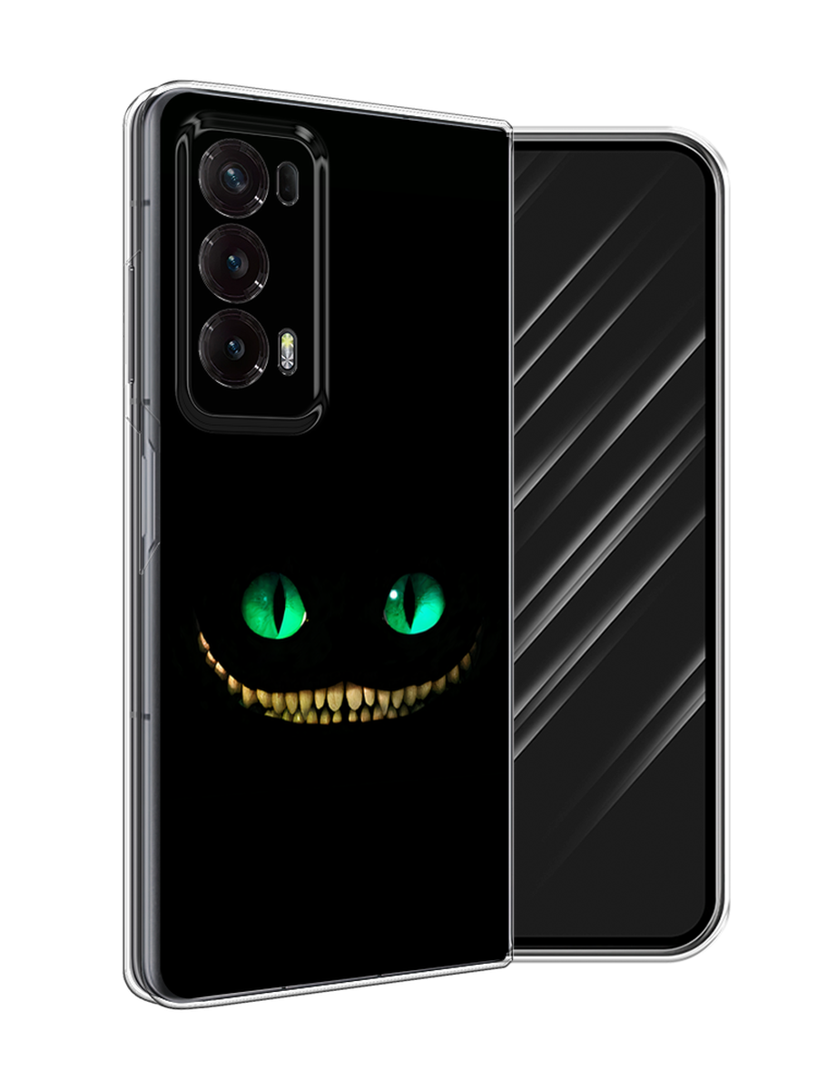 

Чехол Awog на Honor Magic V2 "Зеленоглазый чеширский кот", Черный, 6123550-1