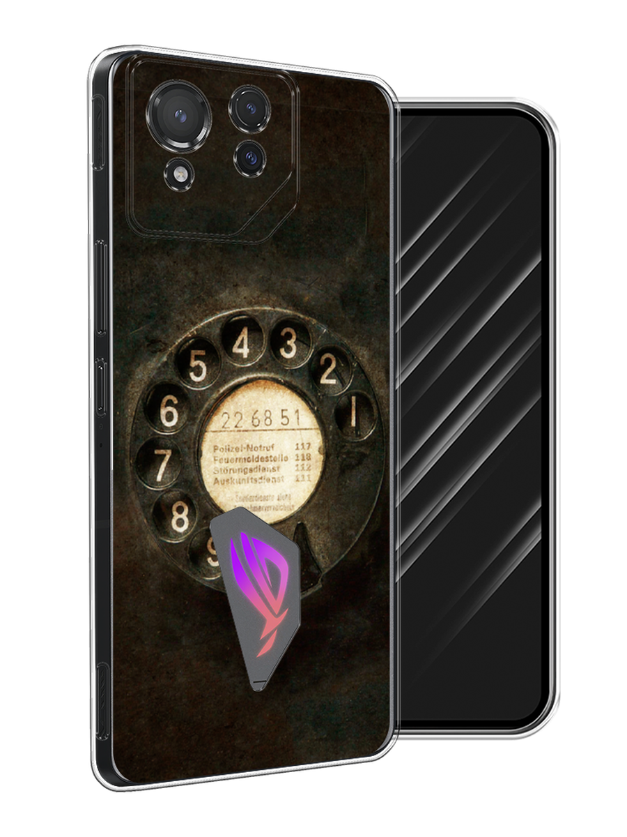 

Чехол Awog на Asus ROG Phone 8 "Старинный телефон", Коричневый;бежевый;черный, 45150-1