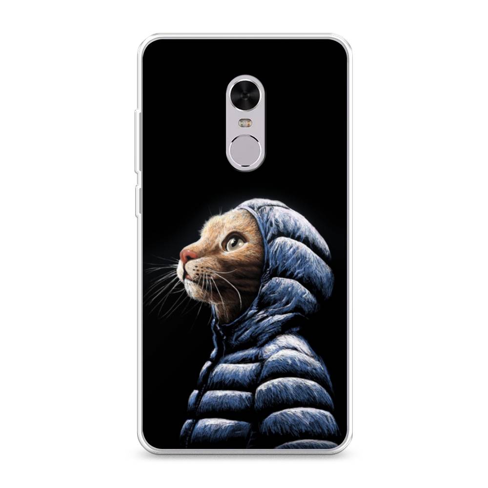 

Чехол Awog на Xiaomi Redmi Note 4 "Кот в капюшоне", Разноцветный, 31850-2