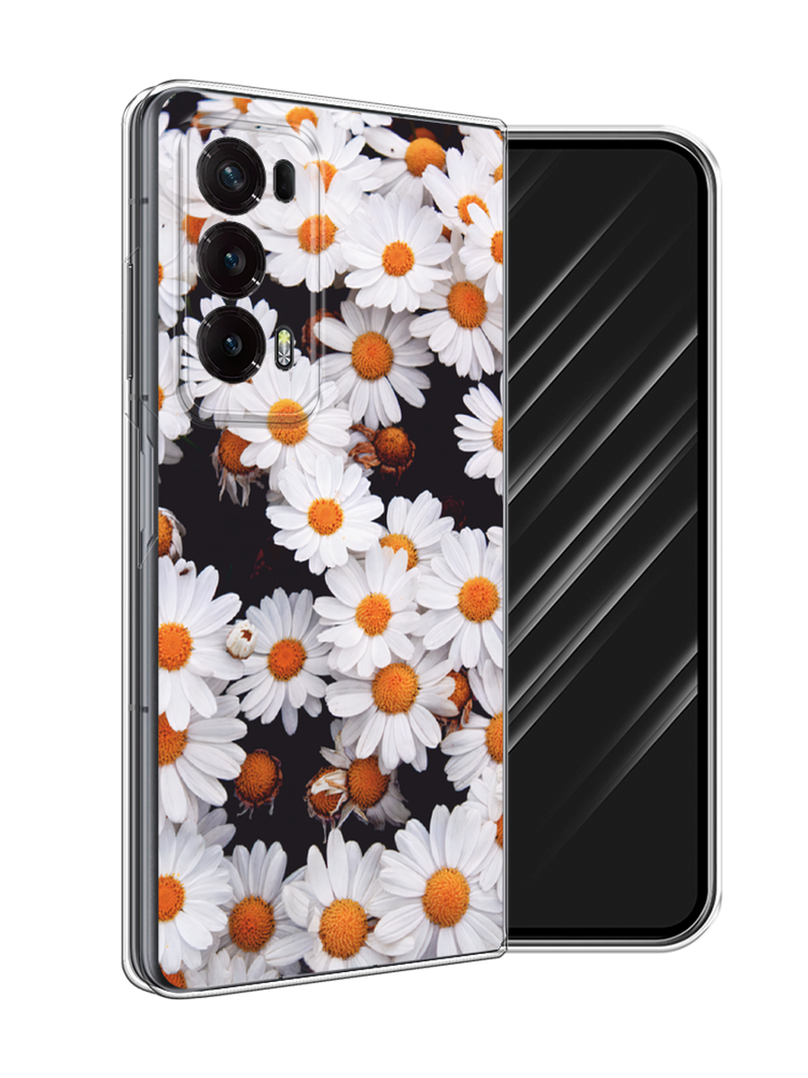 

Чехол Awog на Honor Magic V2 "Ромашковое поле", Белый, 6123550-1