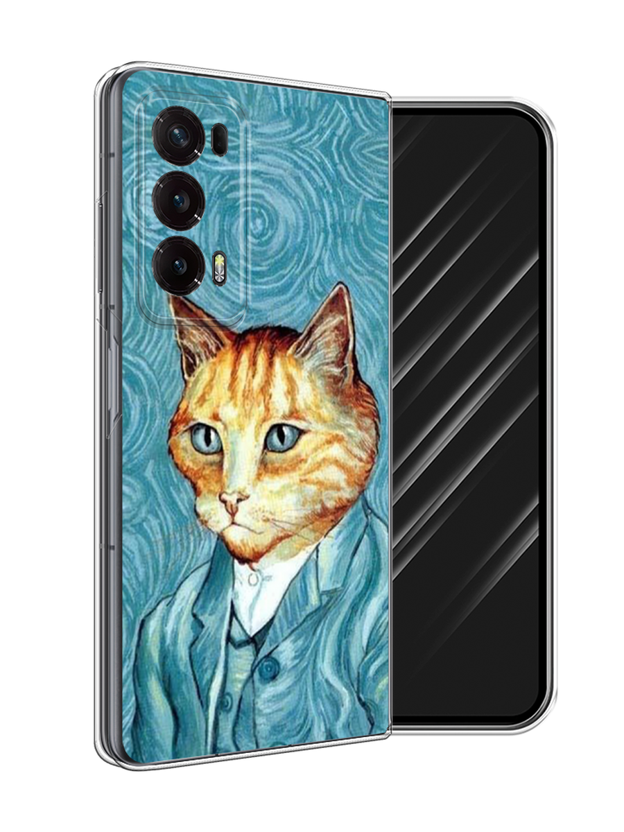 

Чехол Awog на Honor Magic V2 "Кот Ван Гог", Голубой;коричневый, 6123550-1