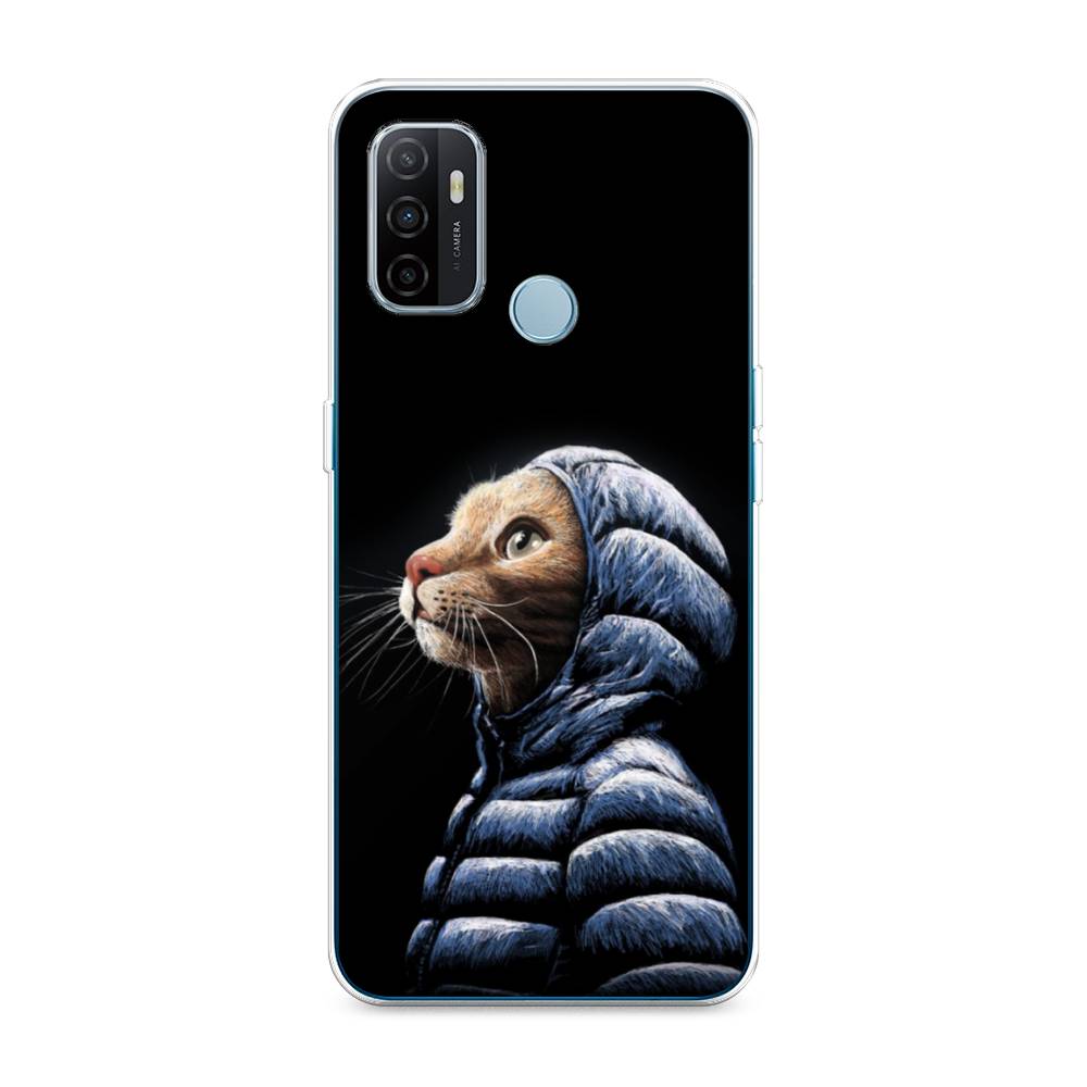 

Чехол Awog на Oppo A53 "Кот в капюшоне", Разноцветный, 254350-2