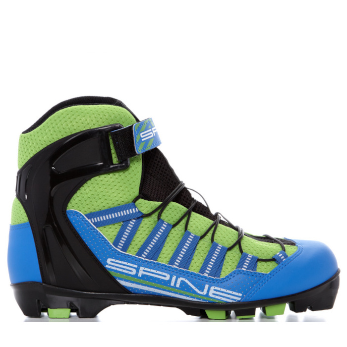 Лыжероллерные ботинки SPINE NNN Skiroll Combi 14/1-21 синий зеленый 46