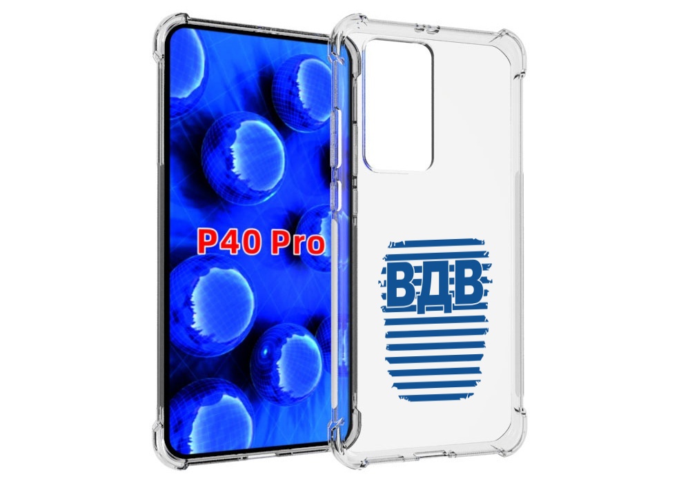 

Чехол MyPads вдв2 для Huawei P40 Pro противоударный, Прозрачный, Tocco