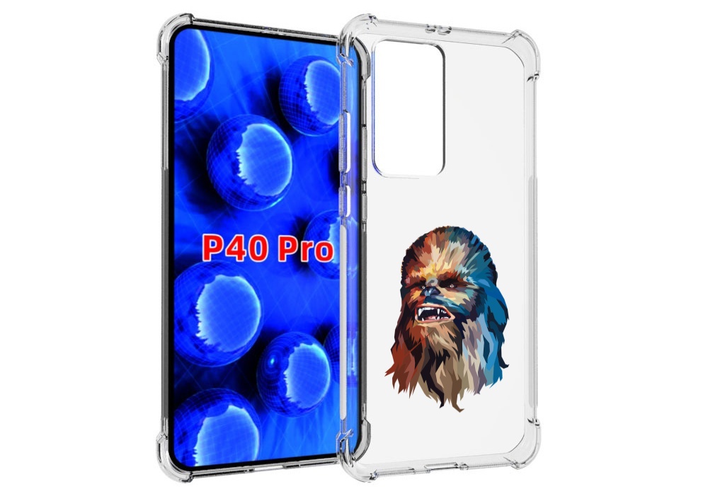 Чехол MyPads star wars звездные войны для Huawei P40 Pro противоударный