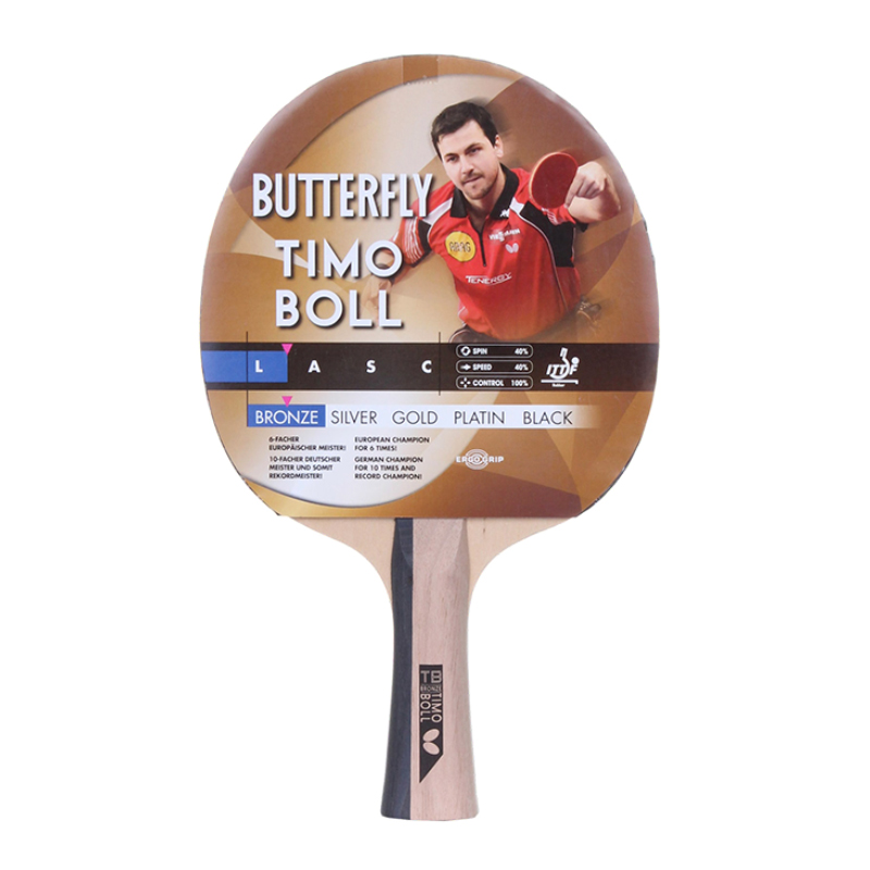 фото Ракетка для настольного тенниса butterfly timo boll bronze 85011, cv