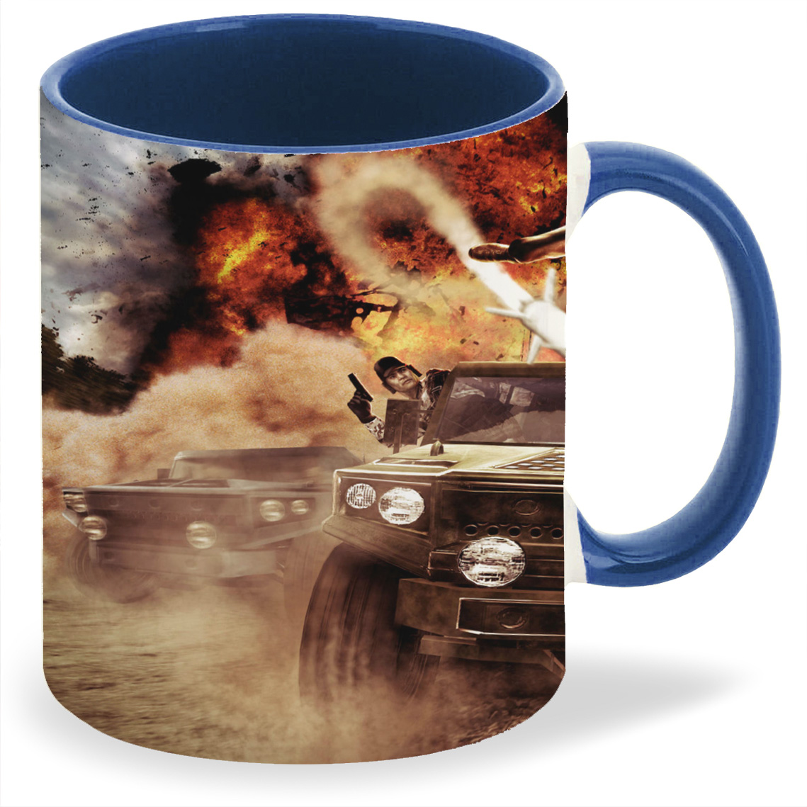 

Кружка CoolPodarok just cause 2 На крыше авто Ракета Вертолёт Взрывы, just cause 2 На крыше авто Ракета Вертолёт Взрывы