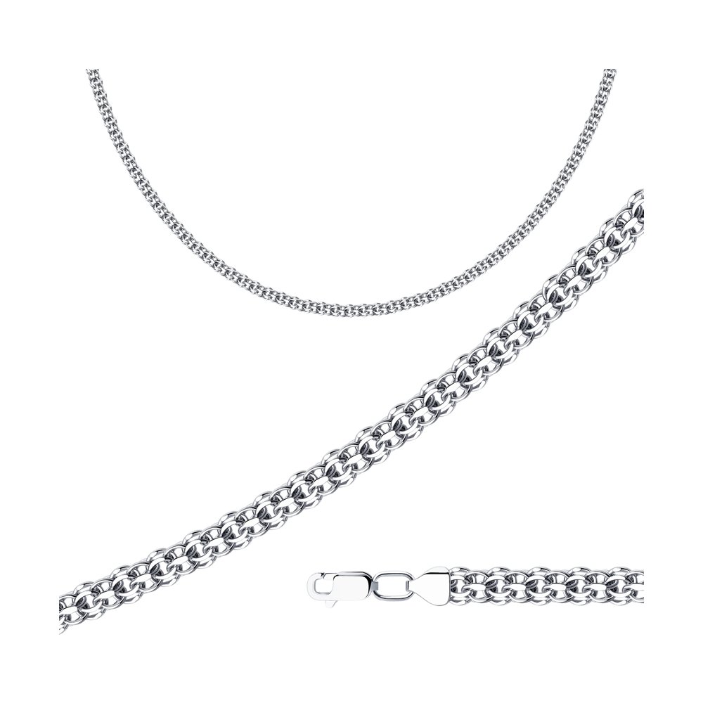 

Цепочка из серебра 40 см SOKOLOV 968290604, 968290604