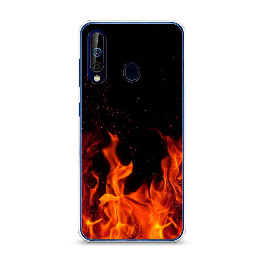 

Чехол Awog на Samsung Galaxy A60/M40 "Все в огне", Разноцветный, 28250-4