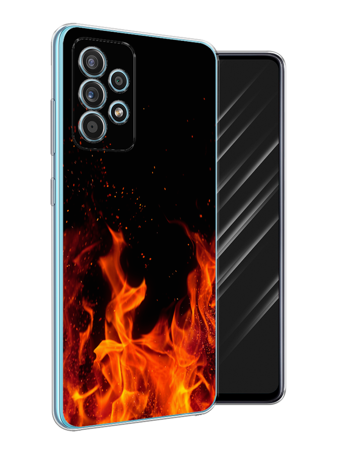 

Чехол Awog на Samsung Galaxy A52s / Самсунг A52s "Все в огне", Разноцветный, 2106550-4
