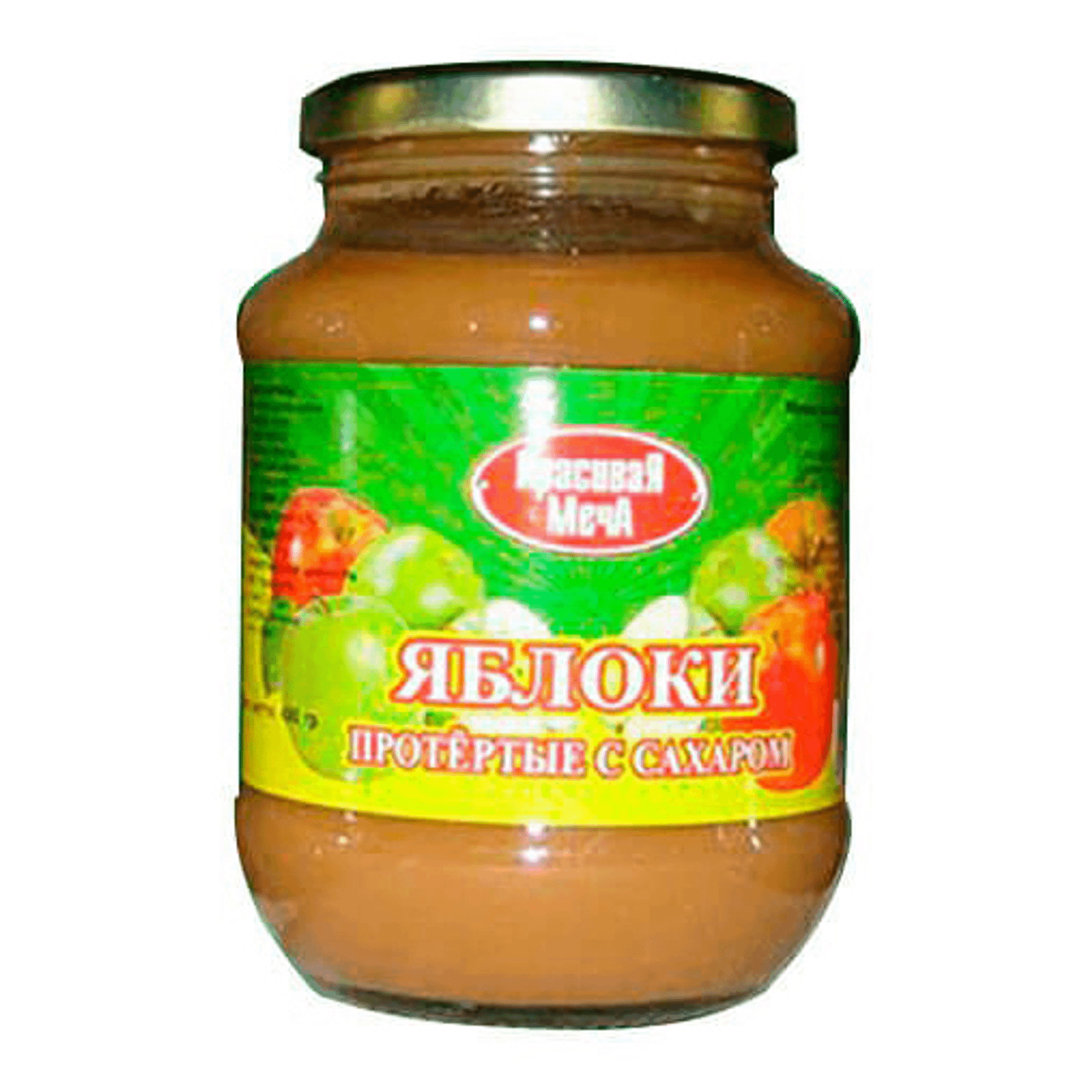 

Протертые яблоки Красивая Меча 480 г