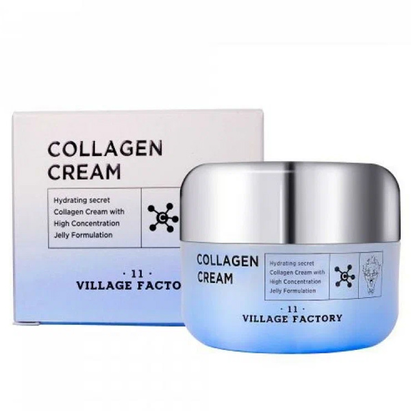 Увлажняющий крем для лица с коллагеном Village 11 Factory VF Collagen Cream, 50 мл