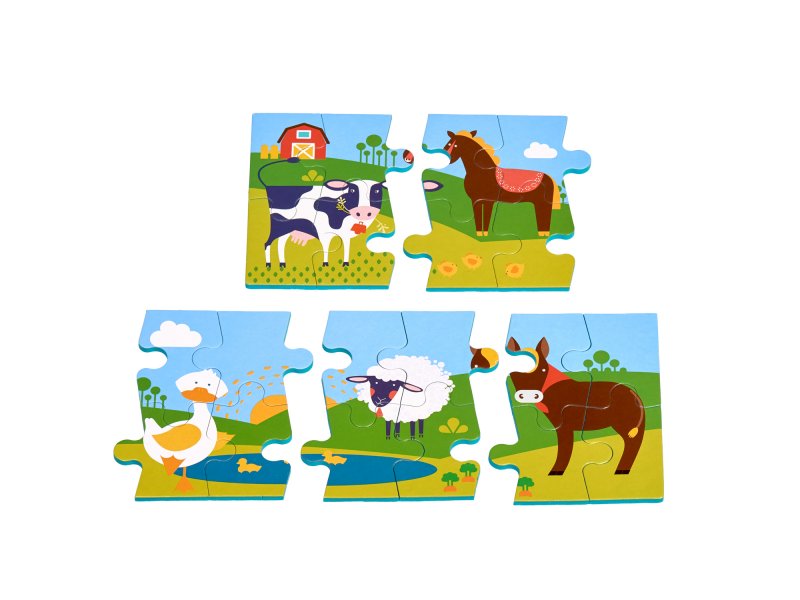 

Пазл Lucy & Leo Farm 20 штук LL258