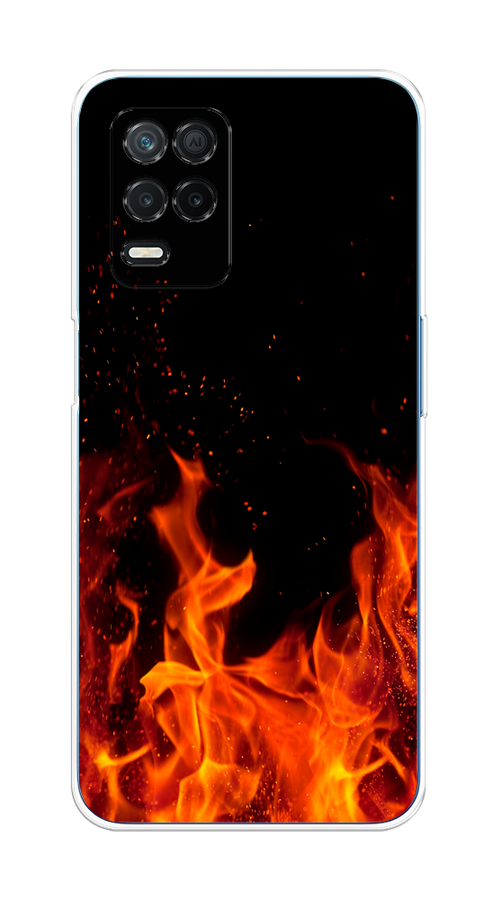 

Чехол Awog на Realme 8 5G/Narzo 30 5G "Все в огне", Разноцветный, 257150-4