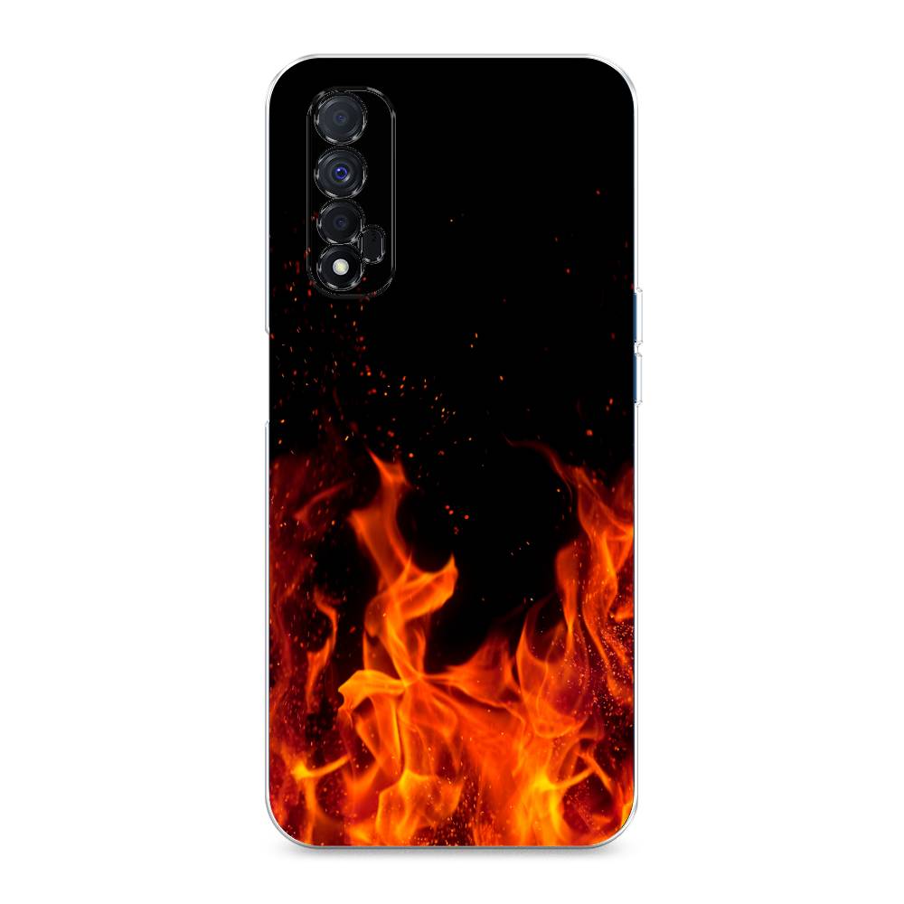 

Чехол Awog на Realme Narzo 30 4G "Все в огне", Разноцветный, 257650-4