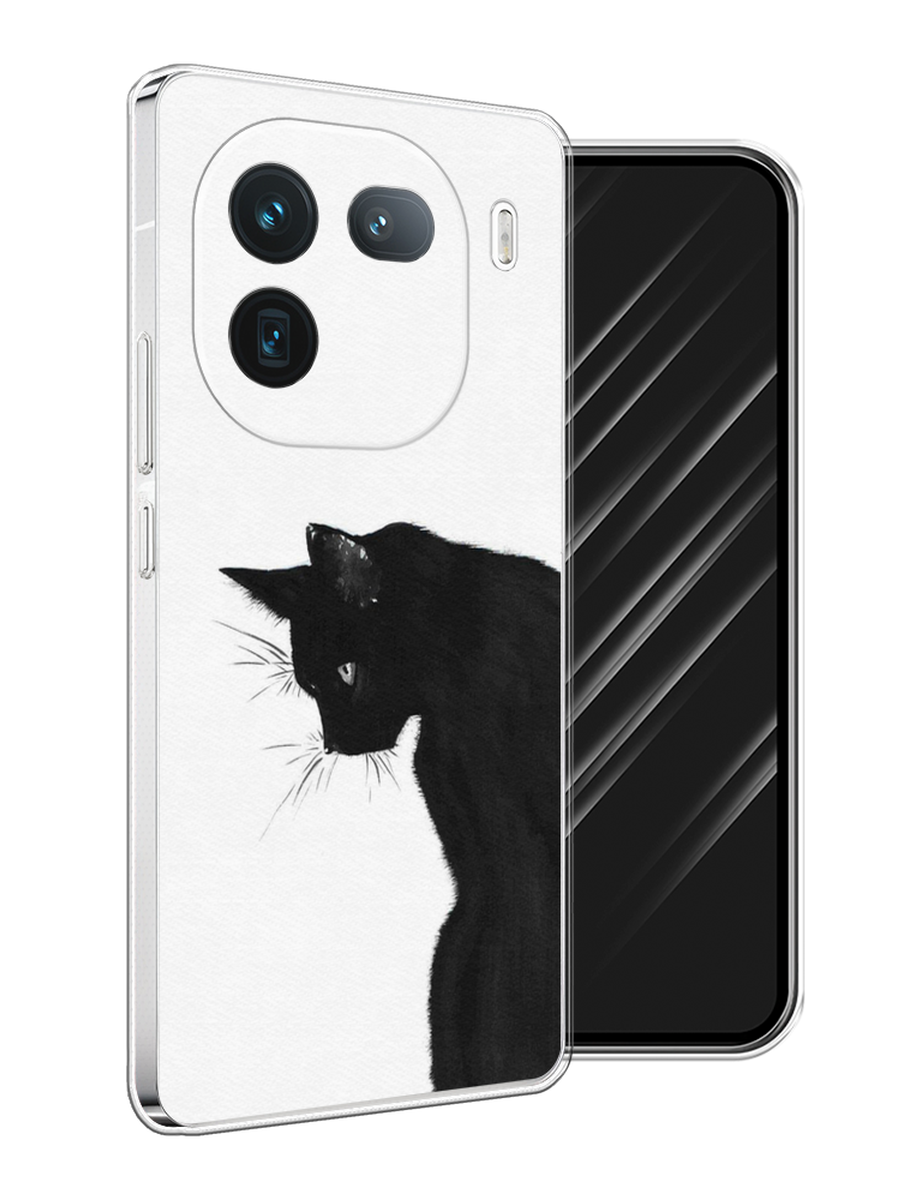 

Чехол Awog на Vivo iQOO 12 "Black cat", Черный;белый, 2612050-1