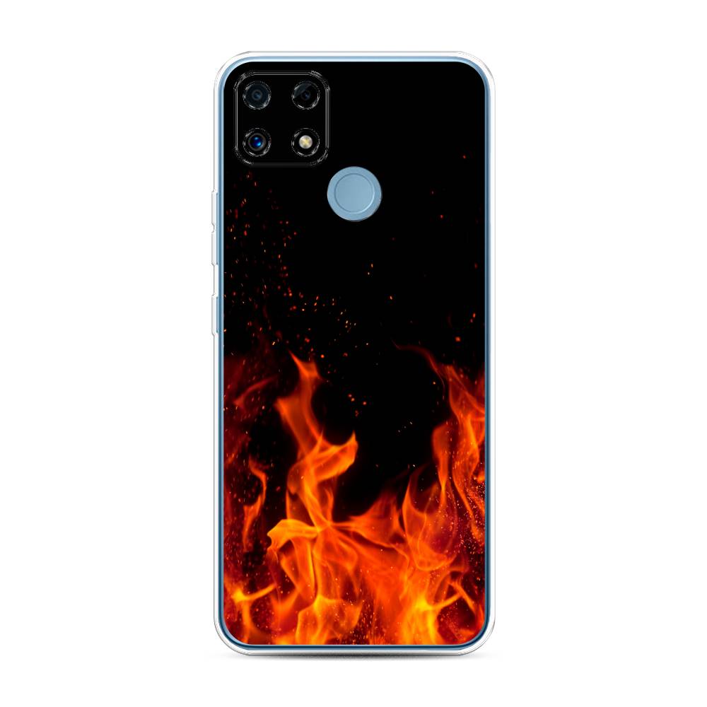 

Чехол Awog на Realme C25/C25s "Все в огне", Разноцветный, 257450-4