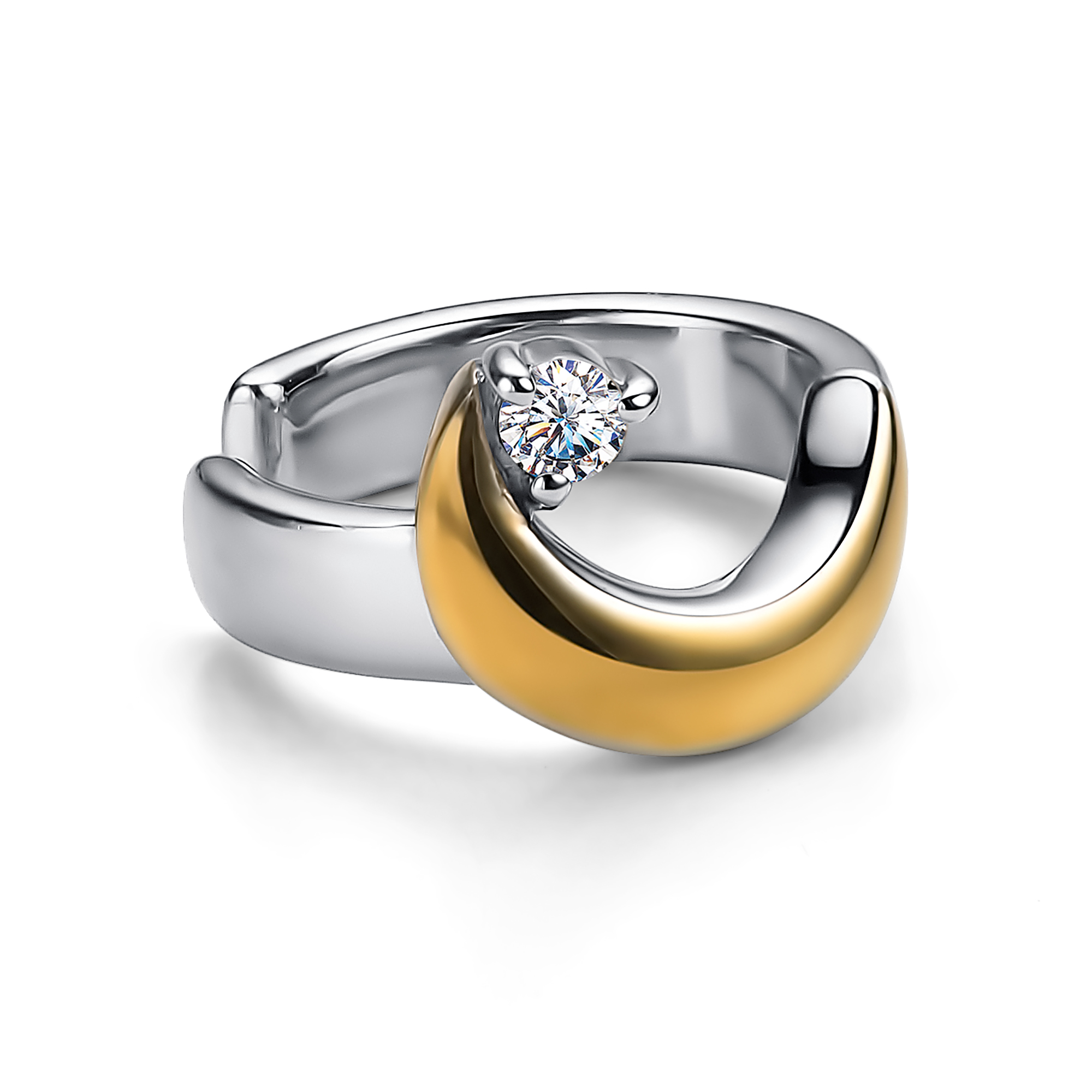 

Моносерьга из серебра со swarovski АЛЬКОР 02-2618/00СВ-18, 02-2618/00СВ-18