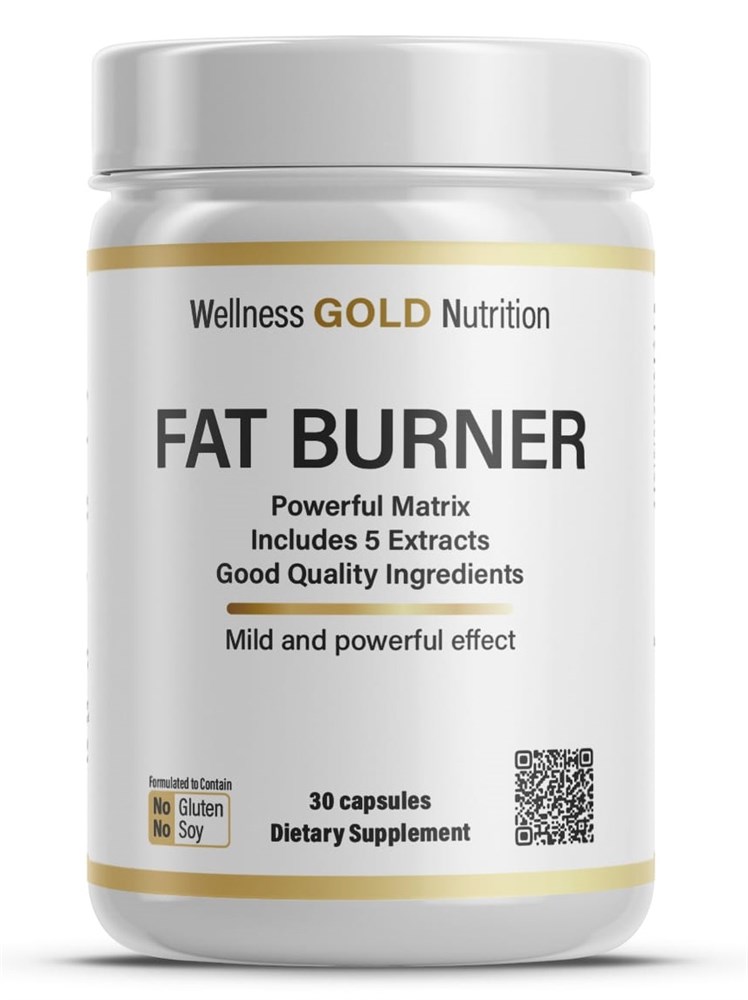 Жиросжигатель Wellness Gold Nutrition 30 капсул