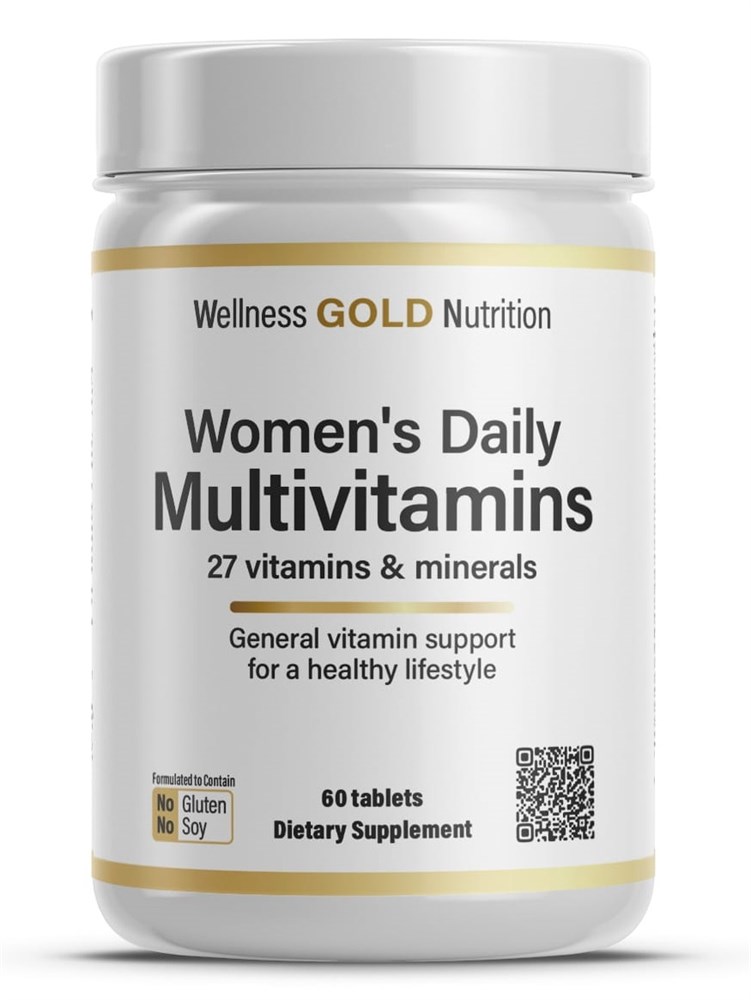 Добавка биологически активная Wellness Gold Nutrition Дейли Вумен 60 таблеток
