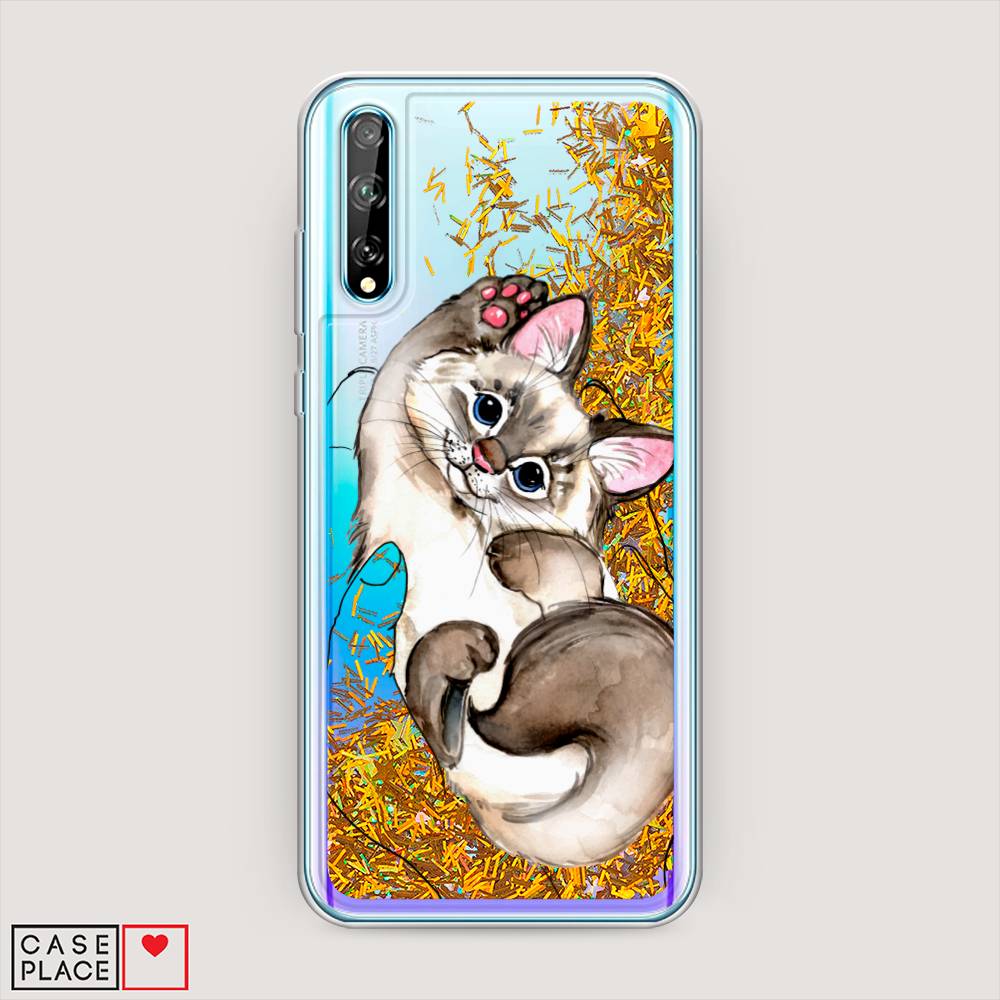

Чехол Awog на Huawei Y8p "Котенок в ладошках", 6103490-1