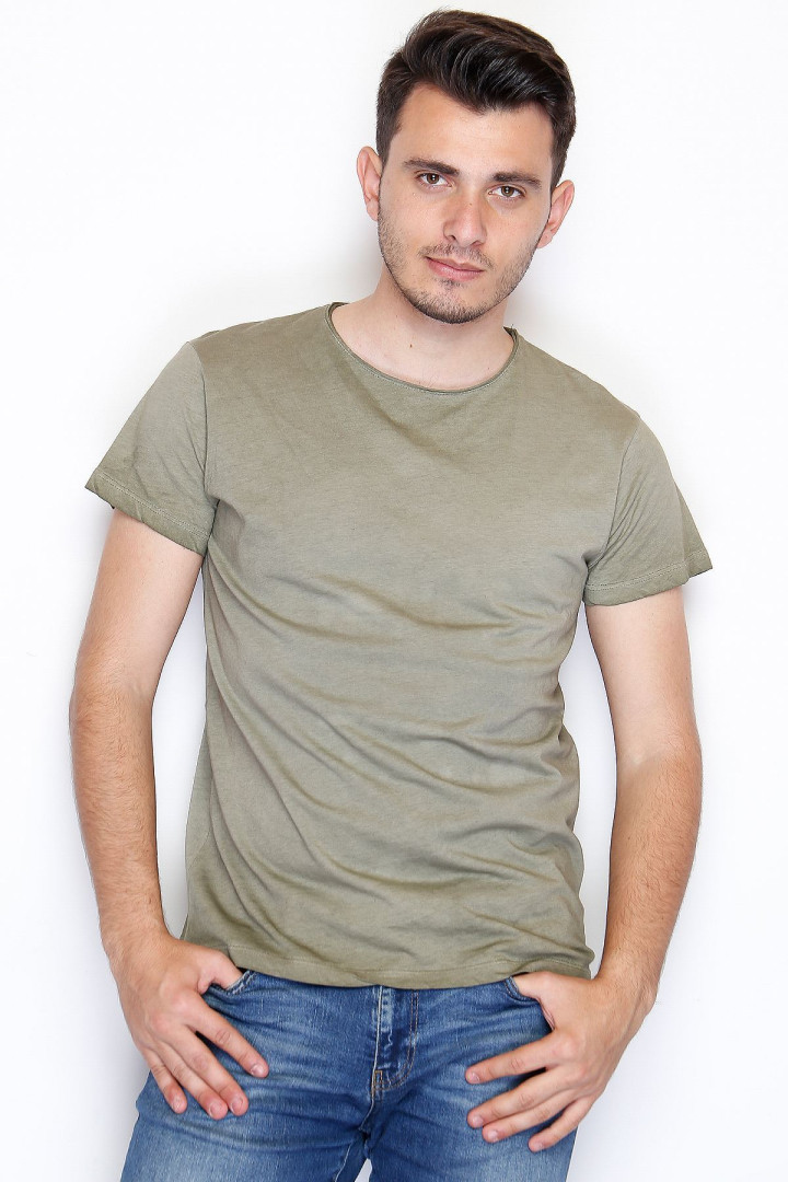 

Футболка мужская Poniba TS454 хаки XL (товары доставляются из-за рубежа), TS454
