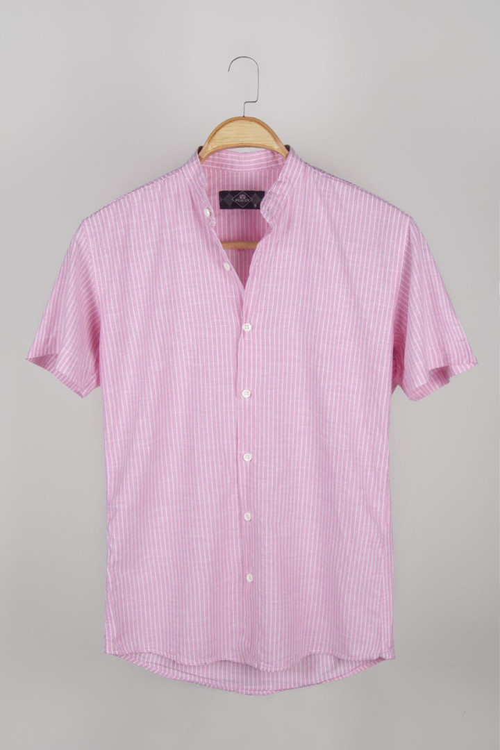 

Рубашка мужская Terapi Giyim 25568 розовая XS (доставка из-за рубежа), Розовый, 25568