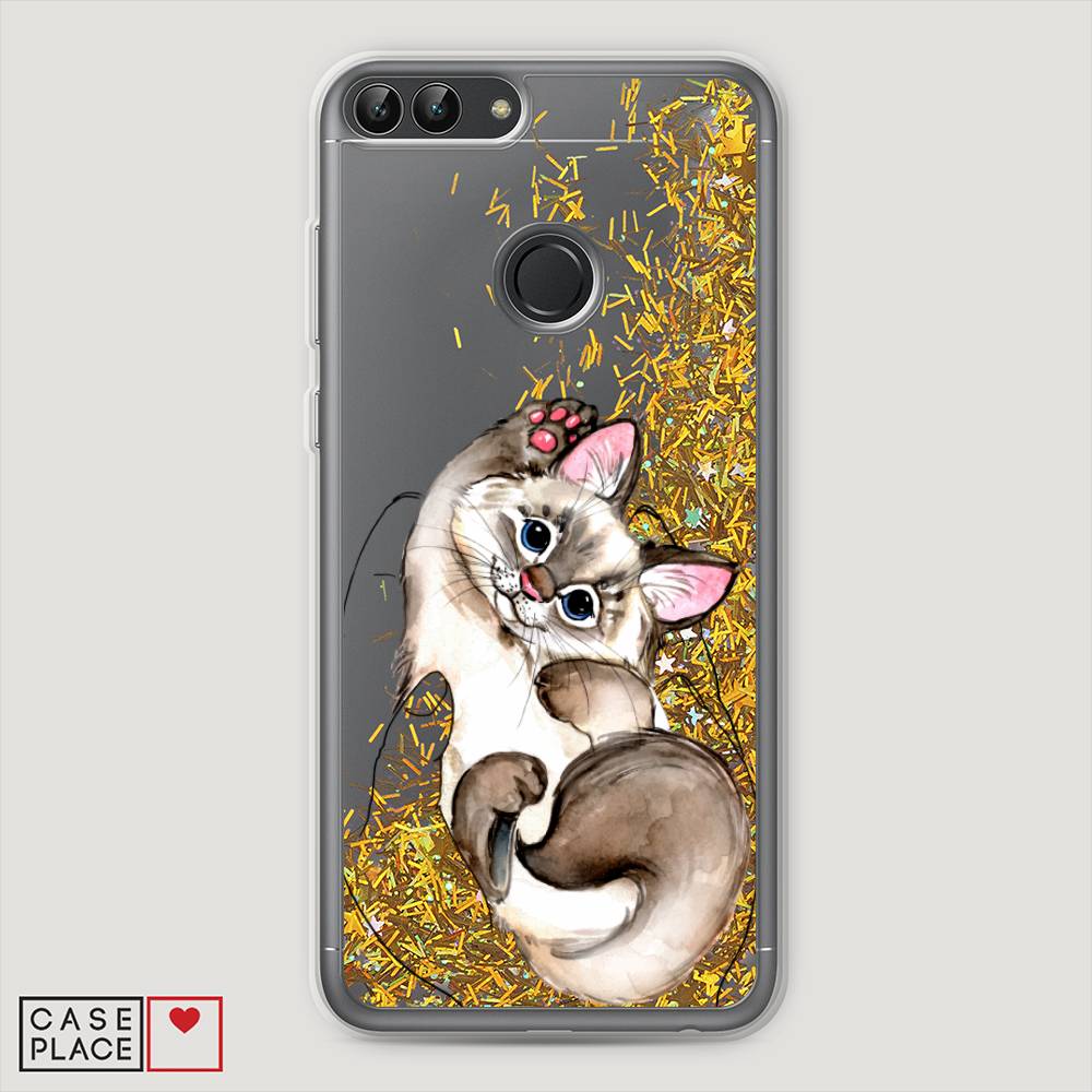 

Чехол Awog "Котенок в ладошках" для Huawei P Smart, 64090-1