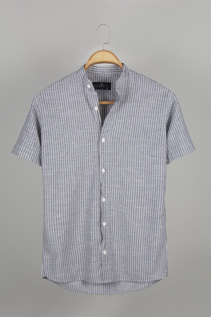 

Рубашка мужская Terapi Giyim 25566 серая 2XL (доставка из-за рубежа), Серый, 25566