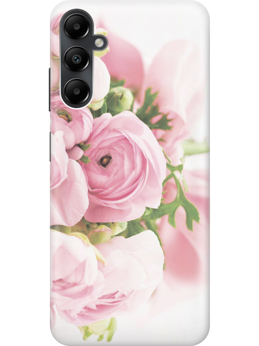 

Силиконовый чехол на Samsung Galaxy A05s "Розовые розы", Белый;розовый, 20001456