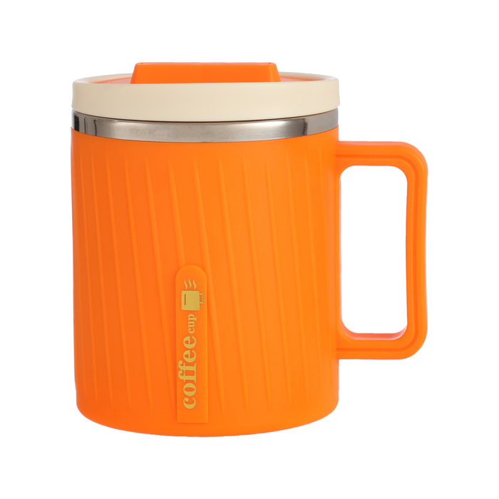 

Термокружка Coffee 9936448 580мл оранжевая, Оранжевый
