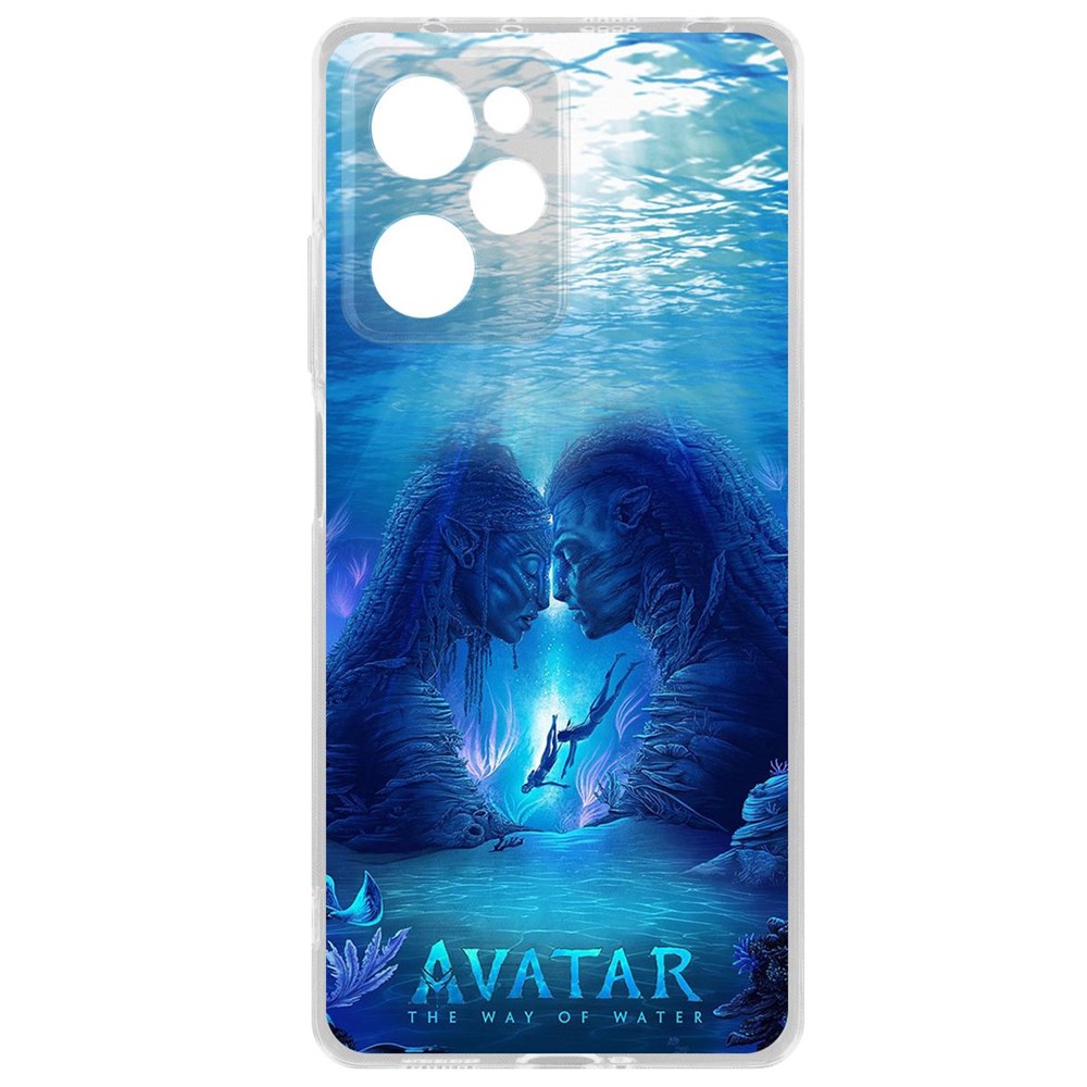 

Чехол-накладка Krutoff Clear Case Аватар - Рифы для Poco X5 Pro, Прозрачный