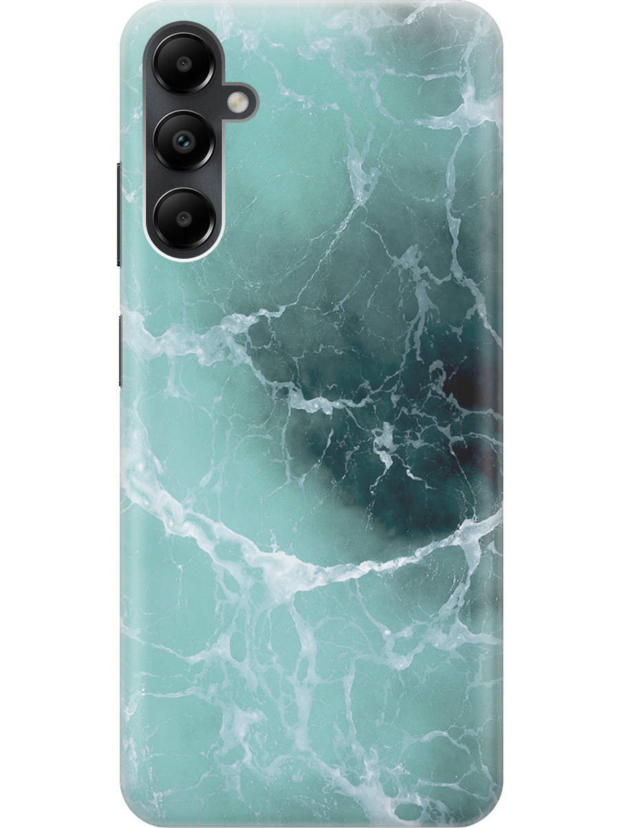 

Силиконовый чехол на Samsung Galaxy A05s "Лазурный океан", Белый;зеленый;черный, 20001456