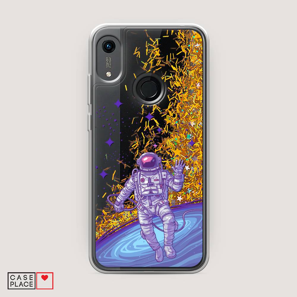 

Чехол Awog на Honor 8A (8A Pro/Prime) "Космонавт в открытом космосе", Синий, 68790-1